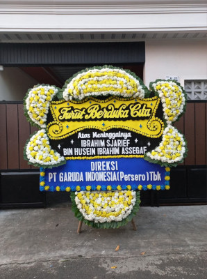 Papan Bunga Duka di Aek Parombunan